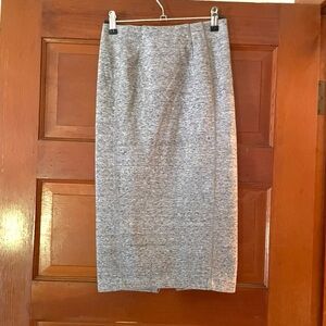 H&M Gray Pencil Skirt